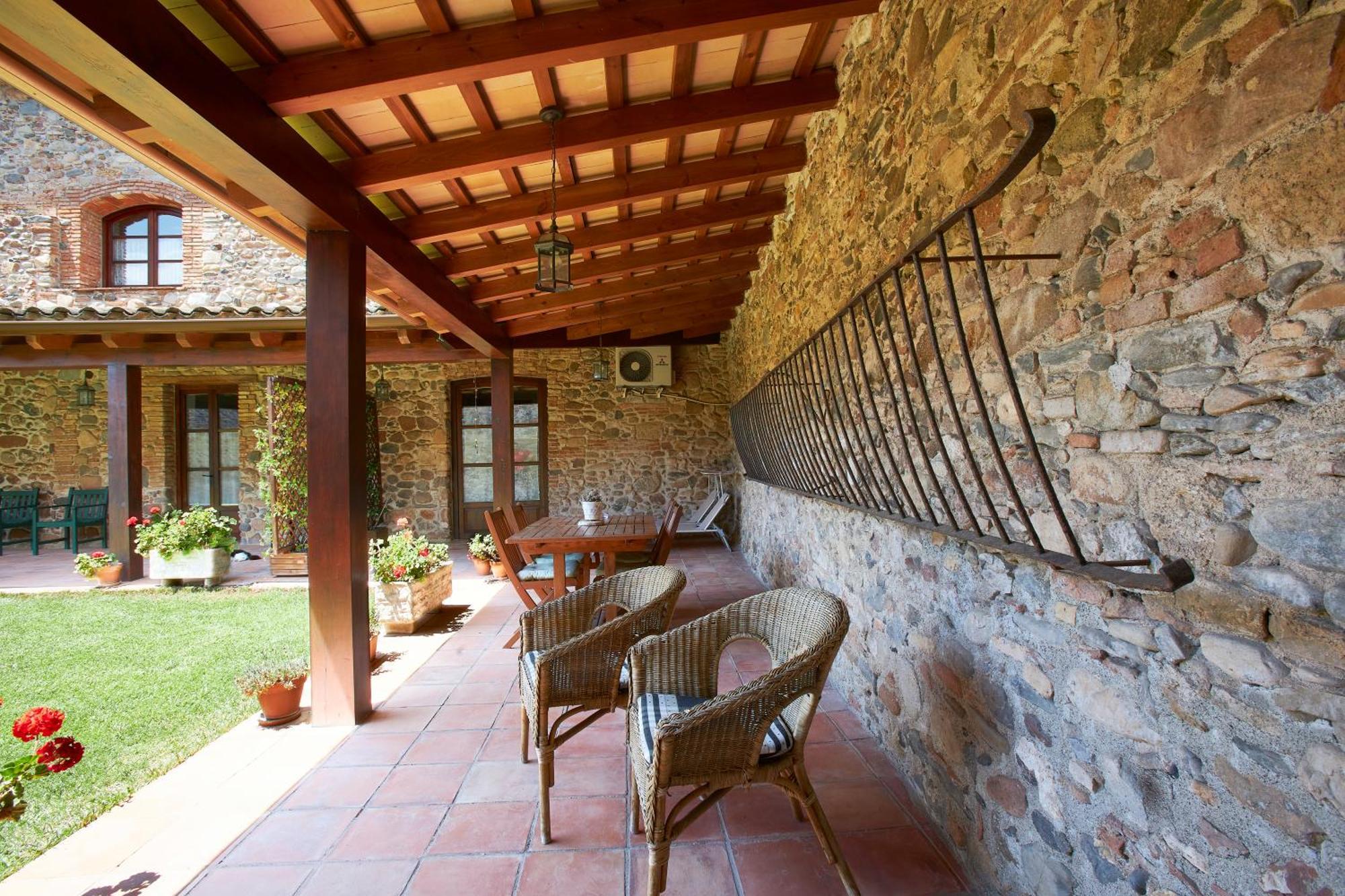 Les Franqueses del Vallès Mas Can Calet Aparthotel מראה חיצוני תמונה